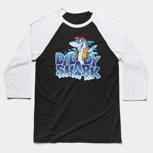 'Daddy Shark' Awesome Shark Matching Family Baseball T-Shirt